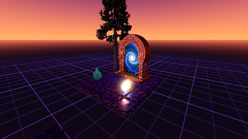 Building a 3D world in the world editor